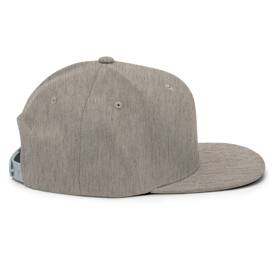 Logo Flat Bill Hat - Choose Embroidery