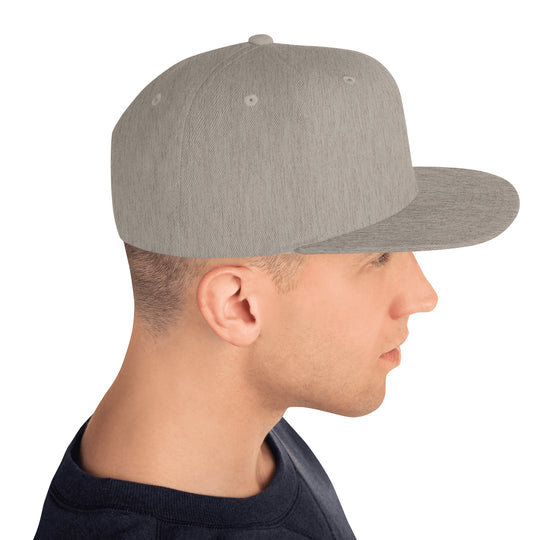 Logo Flat Bill Hat - Choose Embroidery