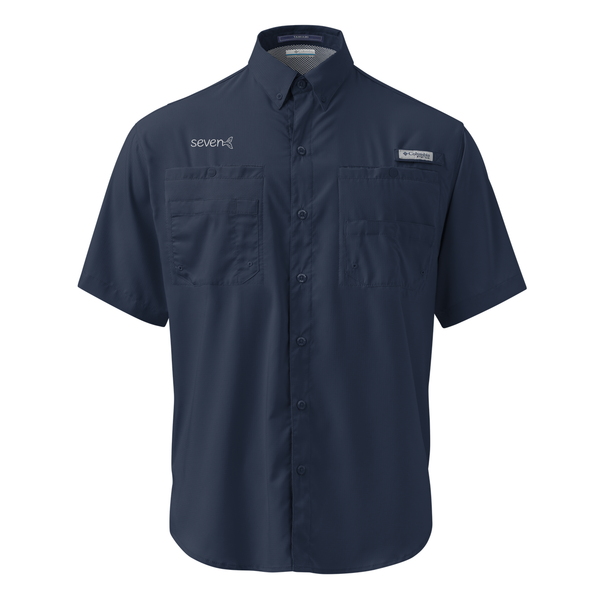 Seven Fishes Columbia Button Shirt