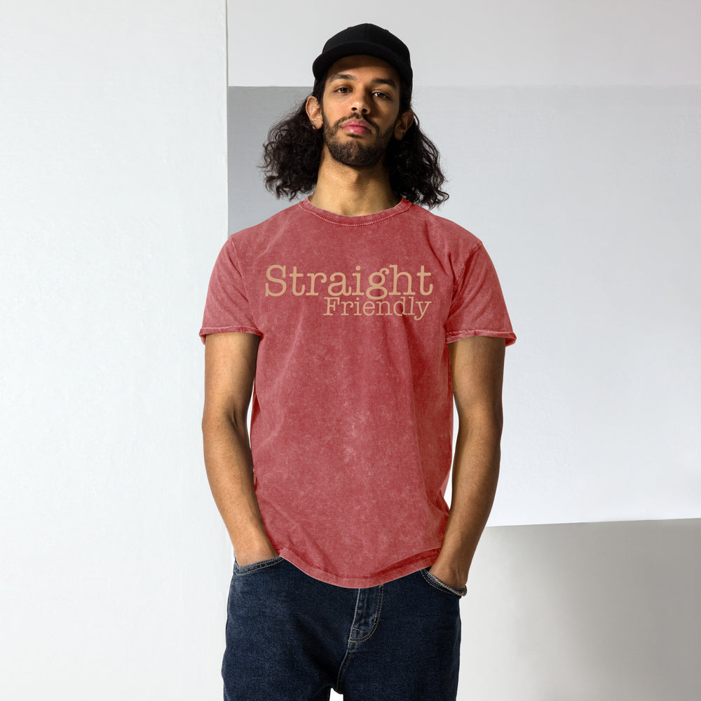 Straight Friendly Denim Shirt