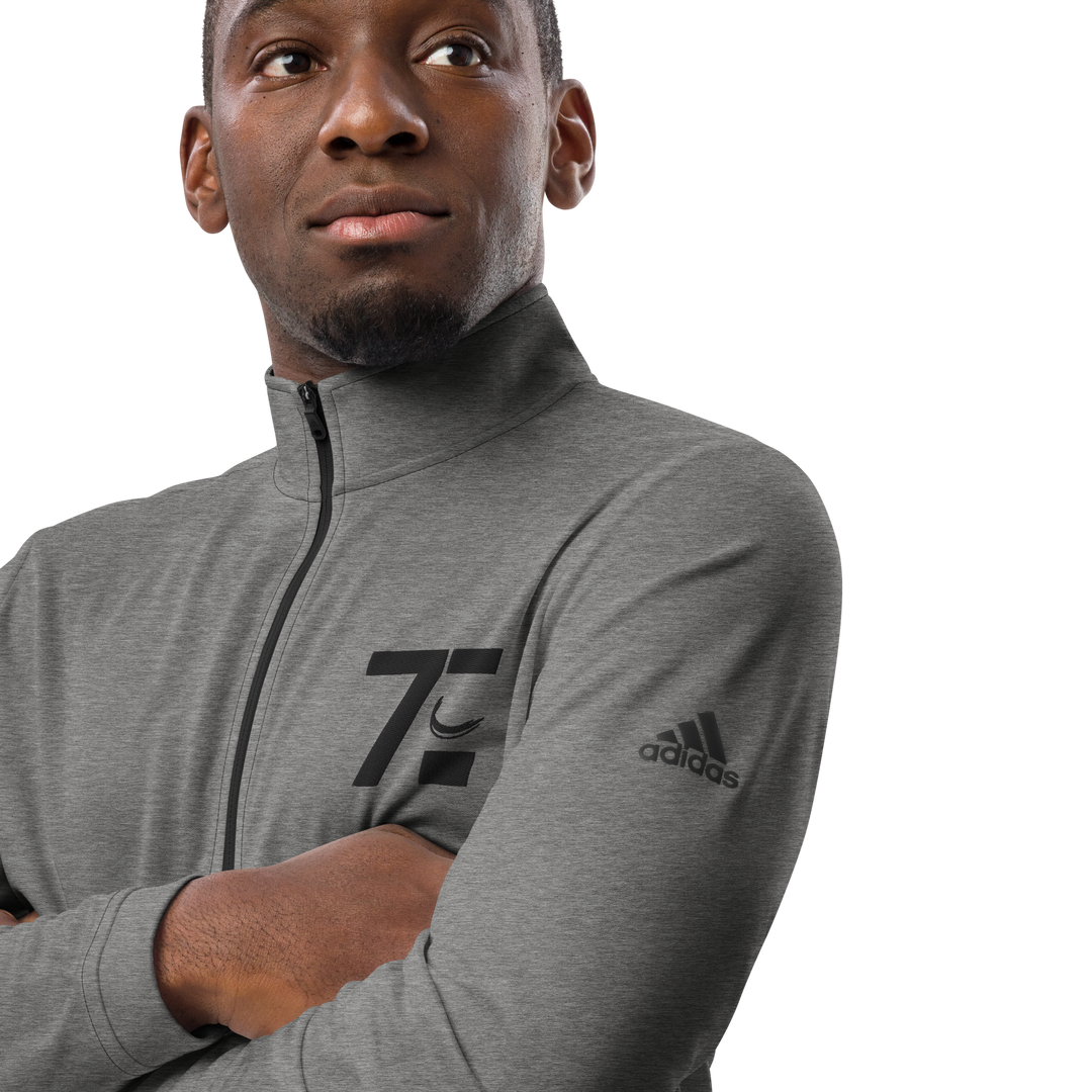 Swing Quarter Zip Adidas Pullover - Embroidered