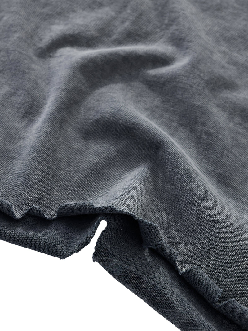 Golden Snow Wash Raw-Hem Boxy T-shirt