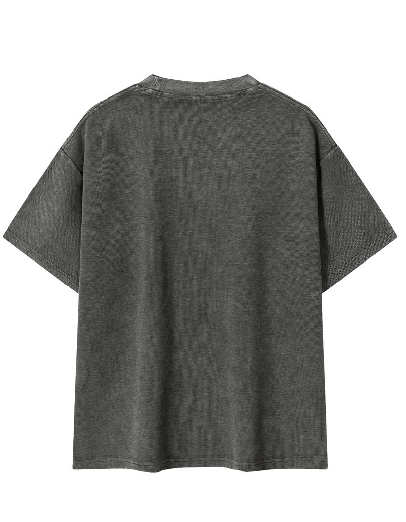 Love Mineral Wash Waffle Knit T-Shirt
