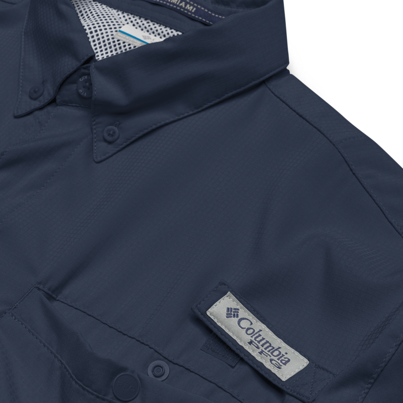 Seven Fishes Columbia Button Shirt