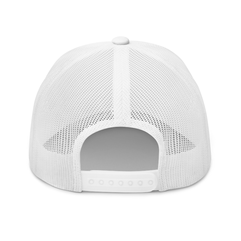 Logo Trucker Hat - White