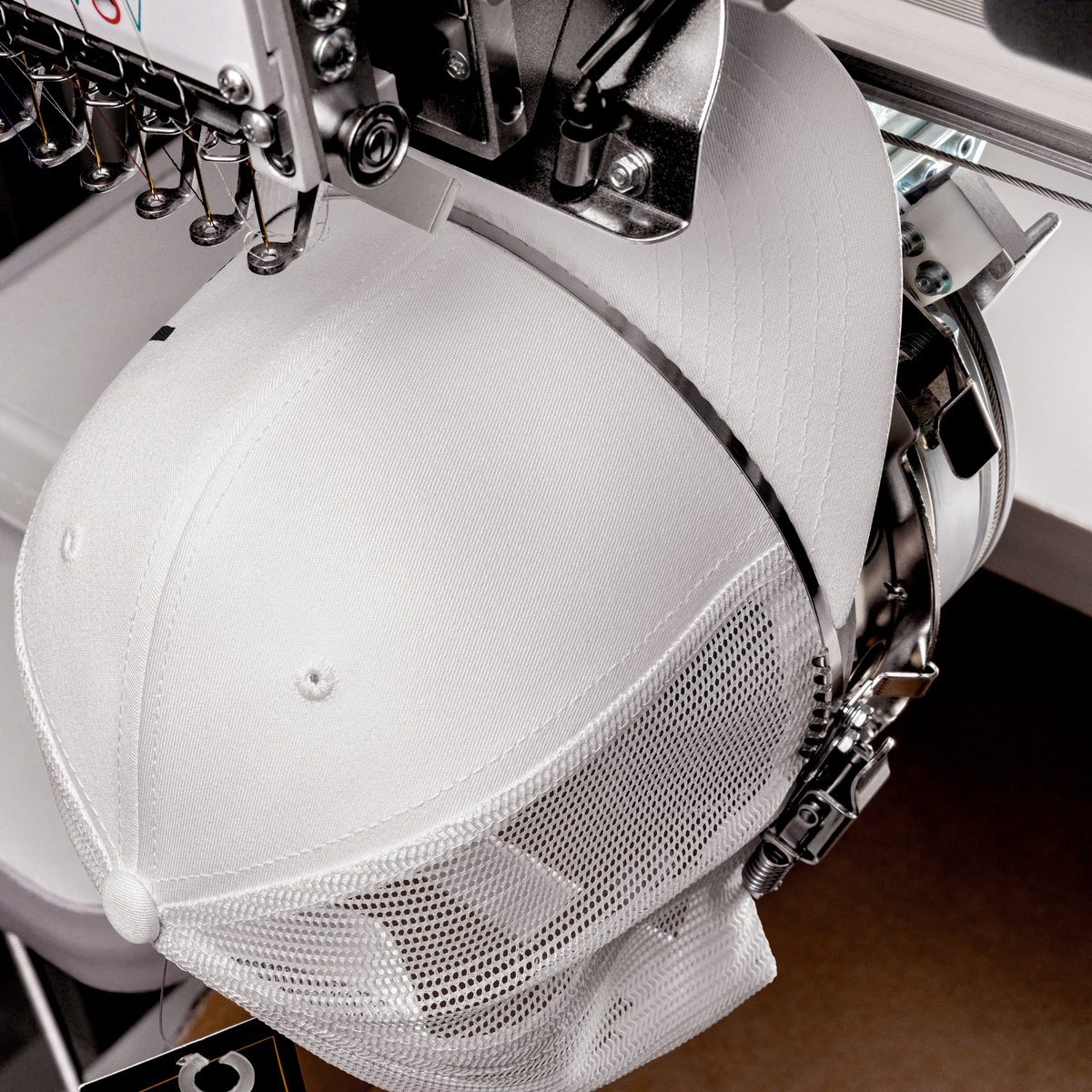 Logo Trucker Hat - White